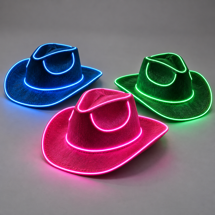 LumaRein Glow Cowboy Hat